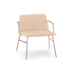 Bardot Lounge Chair with Arms - Tube