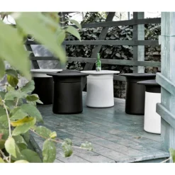 Degree Stool/ Side Table with Storage