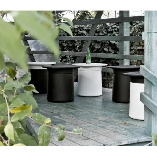 Degree Stool/ Side Table with Storage