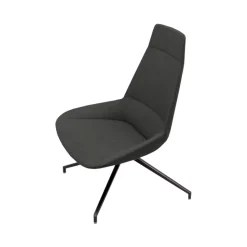 Dunas XL High Back Lounge Chair - Swivel Base