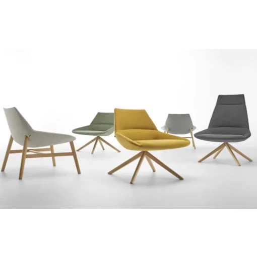 Dunas XL Wood Lounge Chair