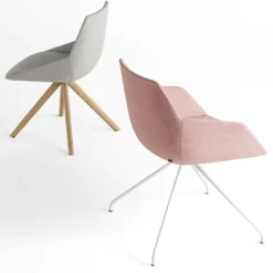 Dunas XS Chair with Arms - Swivel