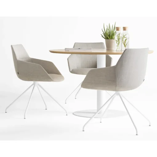 Dunas XS Chair with Arms - Swivel