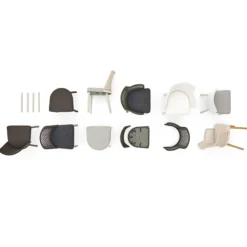 Emma Chair with Arms - Upholstered