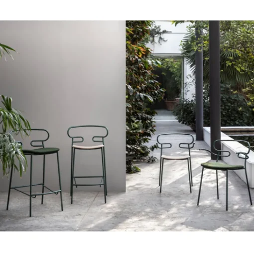 Genoa Chair with Arms - Upholstered