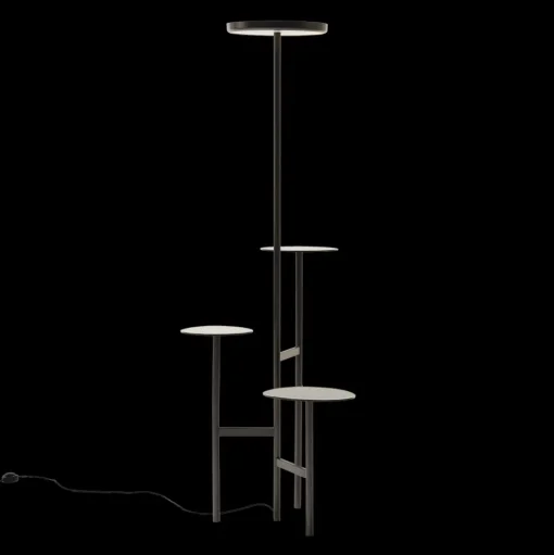 Ikebana Floor Lamp/ Side Table