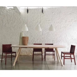 Julie Chair - Woven Cuoio