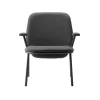 Lana Metal High Back Lounge Chair with Arms