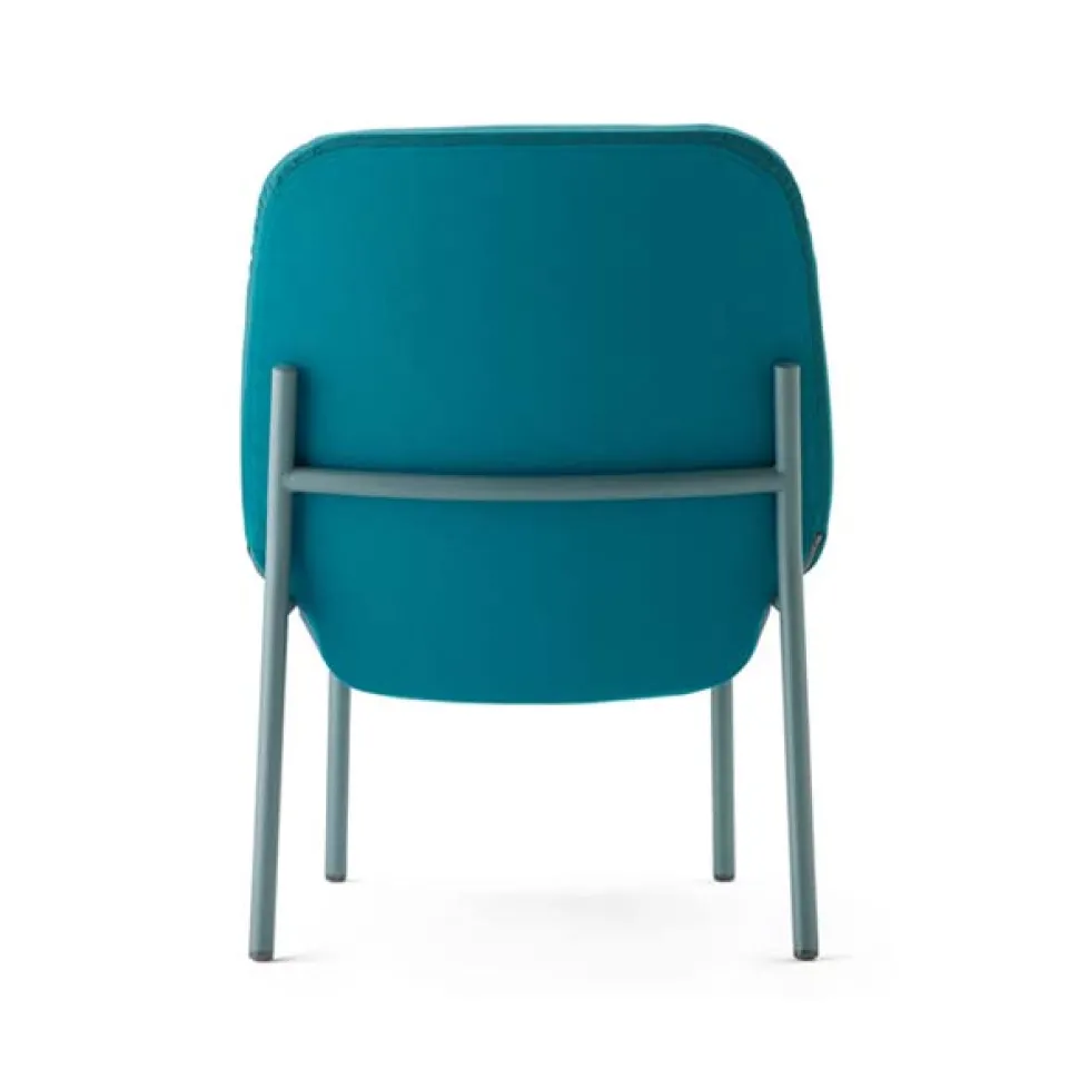 Lana Metal High Back Lounge Chair