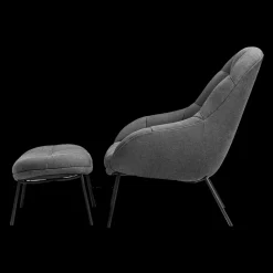 Mango Lounge Chair & Foot Stool