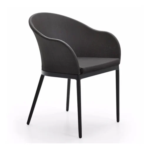 Saia Chair with Arms - Upholstered