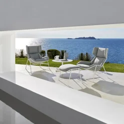 Summer Set High Back Lounge Chair