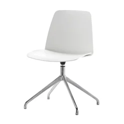 Unnia Chair - Swivel Aluminium Base