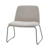 Unnia Soft Lounge Chair - Sled Base