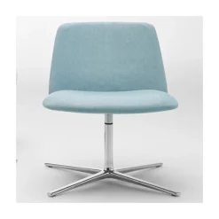 Unnia Soft Lounge Chair - Swivel Base