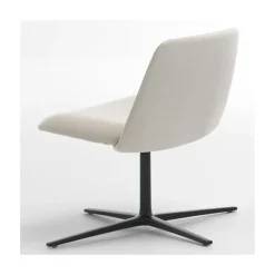 Unnia Soft Lounge Chair - Swivel Base